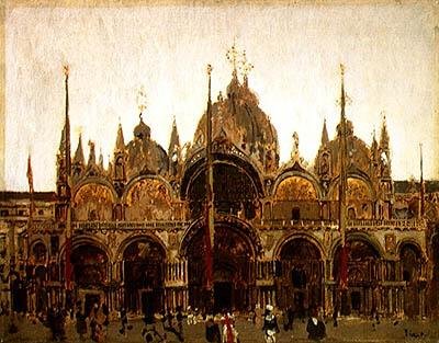 Basilica San Marco, Venice by Walter Richard Sickert